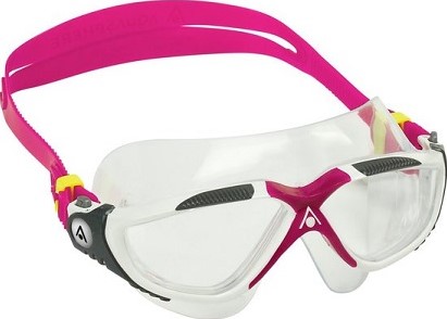 Aquasphere Vista Clear Lens White/Raspberry Zwembril