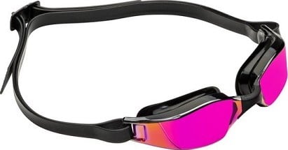 Aquasphere Xceed Pink Titanium Mirrored Lens Black Zwembril
