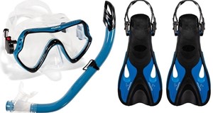 Atlantis Samana snorkelling set with fins