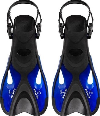 Atlantis Snorkelvin Black/Blue 36-41