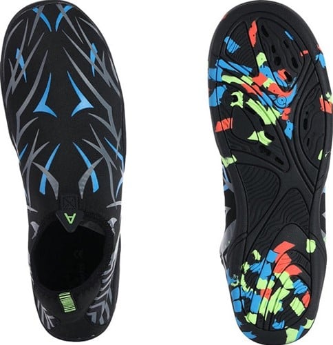Atlantis Happy Feet Black/Blue Waterschoen-2