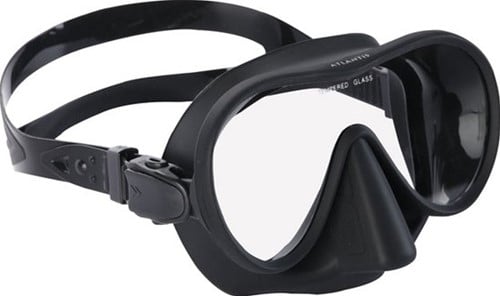 Atlantis Panama Black Snorkelmasker