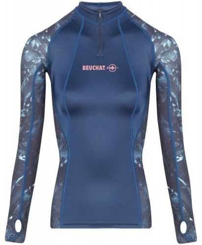 Beuchat Atoll Rashguard Woman Long Sleeves - Seaweed XL