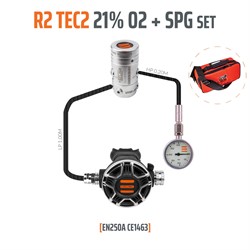 Tecline R2 / Tec2 Din Stage Automatenset Met Manometer