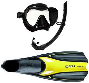 Atlantis Bali Manta snorkelset