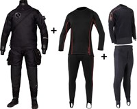 Bare Expedition HD2 Tech Dry + Onderkleding Droogpakset