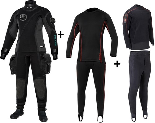 Bare Sentry / Guardian Tech Dry + Onderkleding Droogpakset