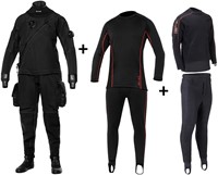 Bare X-Mission Evolution Tech Dry + Onderkleding Droogpakset