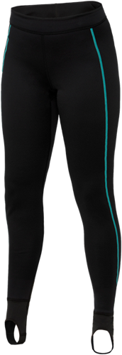 Bare Ultrawarmth Base Layer Pant Black/Aqua Women L