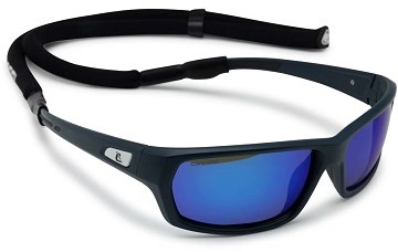 Cressi Bill Sunglasses W/Lace Blue/Mirrored Lens Blue