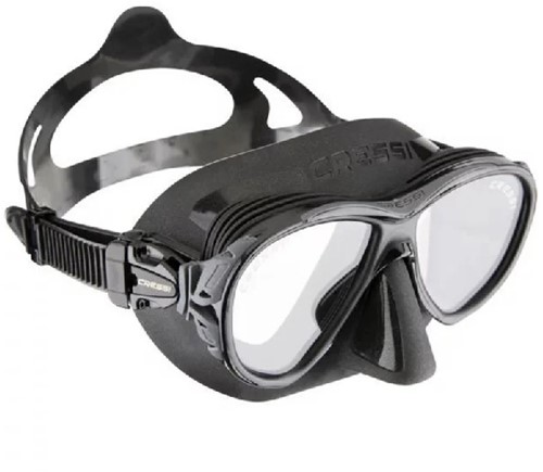 Cressi Naxos Black/Black Duikmasker