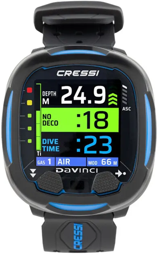 Cressi duikcomputer Da Vinci Black Grey-2