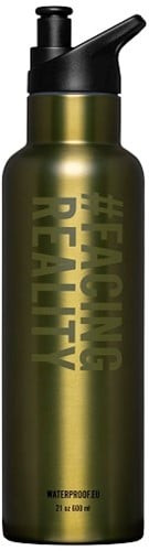 Waterproof WP Bottle Green
