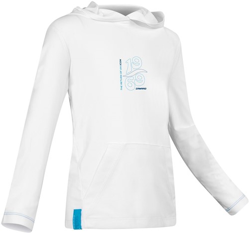 Camaro Lycra Hoodyshirt LS "1969" Junior 128 blau