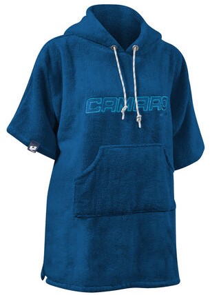 Camaro Cotton Poncho " The younger one" blau