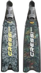 Cressi Gara Turbo Carbon Camo Freedivevinnen