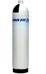 Carbon Duikfles 6,8 Liter Enkel 300Bar