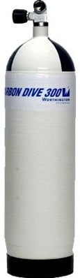 Carbon Dive Tank 12 Litre Single 300Bar