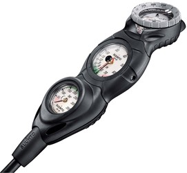 Suunto CB Three In-Line Console Manometer, Dieptemeter & Kompas