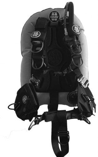OMS AL, GREY / BLACK, Comfort Harness III Signature PF Mono 32 lb