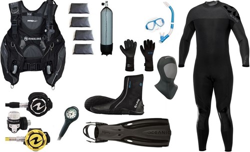 Complete Divegear Kit Pro HD