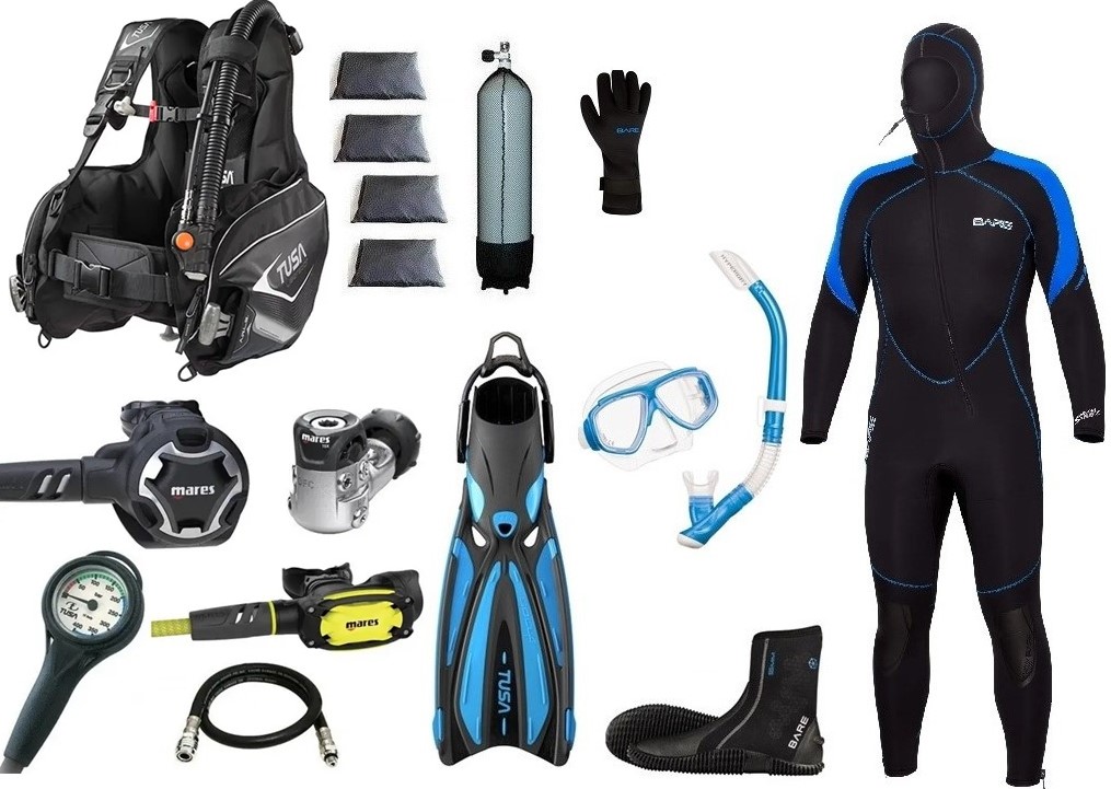 Kit Dig Diving Instruments Complete Dive kit Start bij sublub