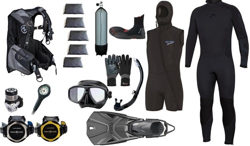 Complete dive set Ultra