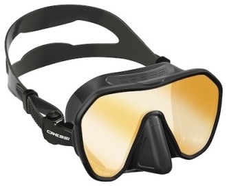 Cressi Z2 Mask Black/Black Ultravision Yellow Lenses