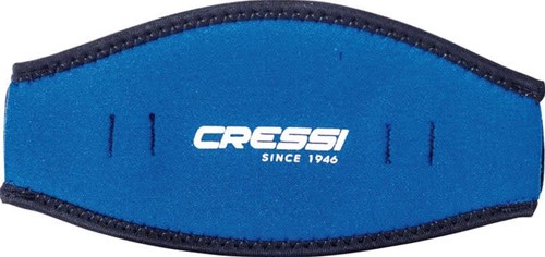 Cressi Mask Strap Cover Blue