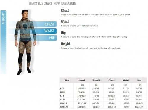 Cressi_Maattabel_Freedive_man
