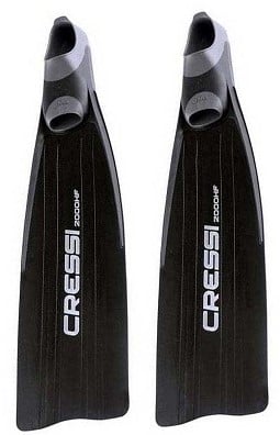Cressi Gara 2000 Hf Fins Black 44/45 (10/11)