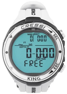 Cressi King Watch Computer Black
