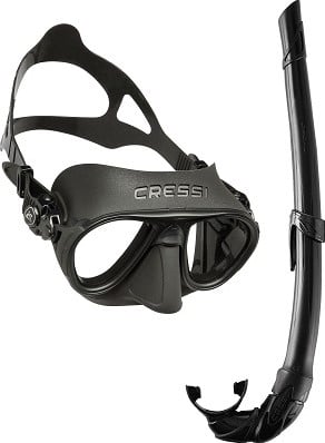 Cressi C/Set Calibro+Corsica Black/Black