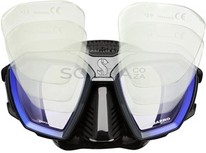 Scubapro D-Mask With Minus or Plus Lenses