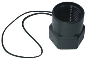 Plastic DIN dust cap female