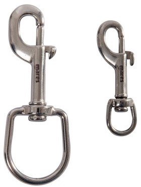 Mares XR-Line Dead Bolt Snap Staal 120mm-2