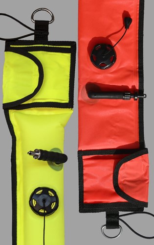 DiveAlert Short SMB Deluxe - Steel - Yellow-2
