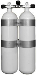 Stalen Dubbelset 12 Liter 300Bar