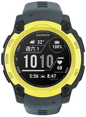 Garmin Instinct E – 40 mm, Electric lime met twilight band