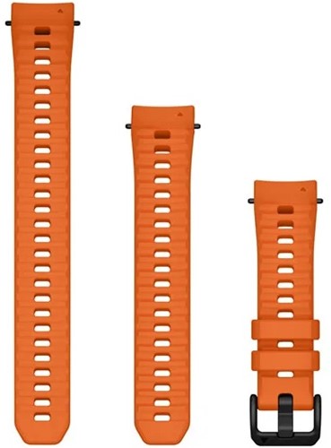 Garmin 20mm horlogebandjes (Instinct E – 40mm), Ember Orange siliconen