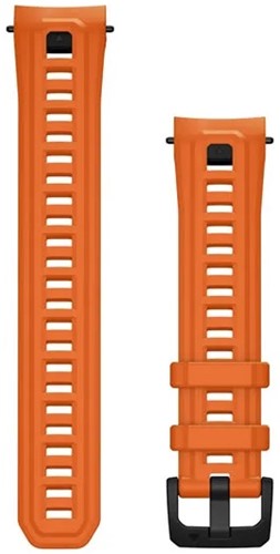 Garmin 22mm horlogebandjes (Instinct E – 45mm), Ember Orange siliconen