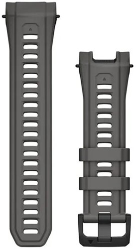 Garmin 26mm horlogebandjes (Instinct 3 – 50mm), Charcoal siliconen