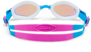 Zoggs Endura Max Titanium Pink Turquoise Mirrored Purple