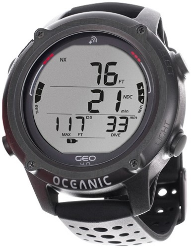 Oceanic Geo 4.0 - Black Duikcomputer
