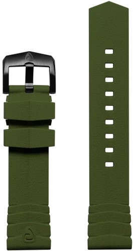 Protek - Replacement Straps Rubber Green