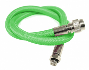 Inflator hose flex green 