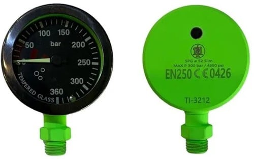 Atlantis Tech Pressure Gauge 52mm 400 bar Console