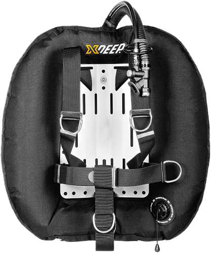 Xdeep Hydros 40 Dir, Alu Backplate Black