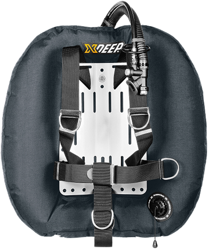 Xdeep Hydros 50 Dir, Ss Backplate DARKGREY