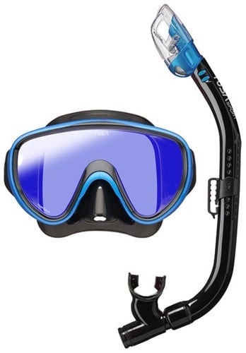 Tusa UC0118M BKFBA Mask & Snorkel Set